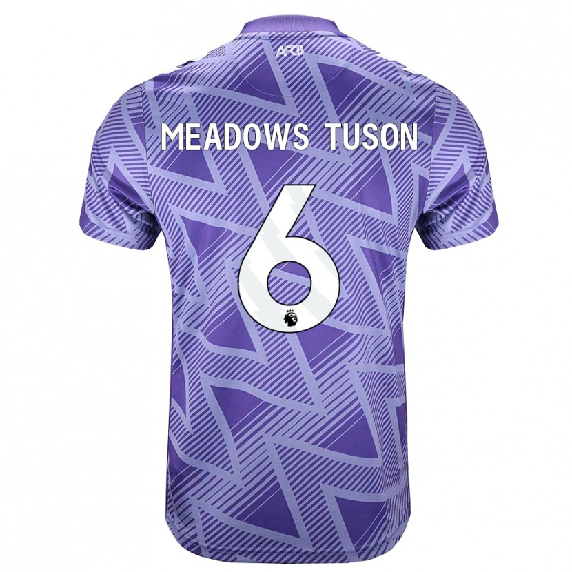 Danxen Homem Camisola Freya Meadows Tuson #6 Palevioletred Branco Alternativa 2026/27 Camisa Brasil