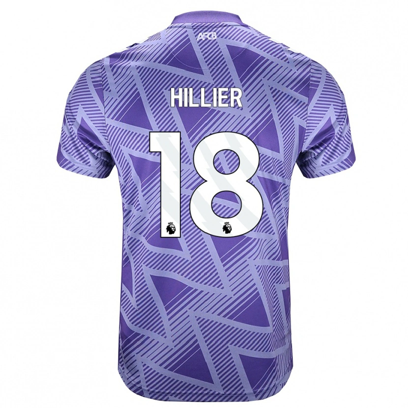 Danxen Homem Camisola Gemma Hillier #18 Palevioletred Branco Alternativa 2026/27 Camisa Brasil