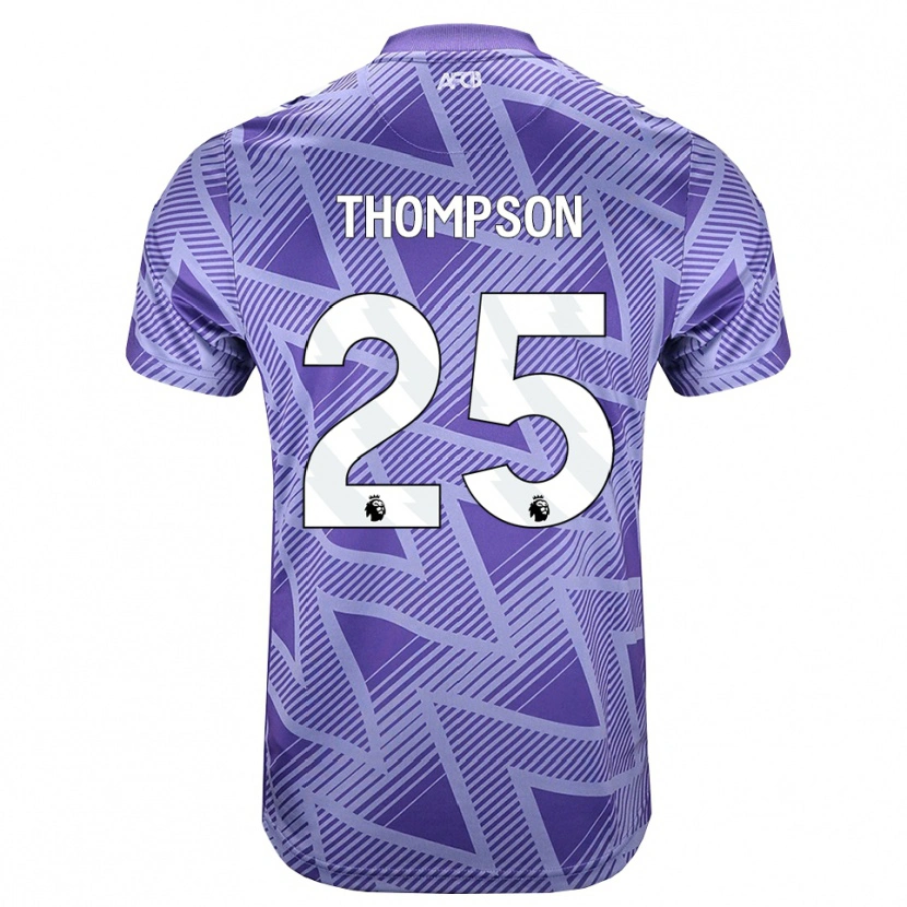 Danxen Homem Camisola Kenni Thompson #25 Palevioletred Branco Alternativa 2026/27 Camisa Brasil