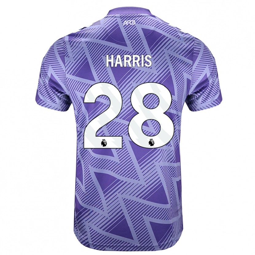 Danxen Homem Camisola Charlotte Harris #28 Palevioletred Branco Alternativa 2026/27 Camisa Brasil