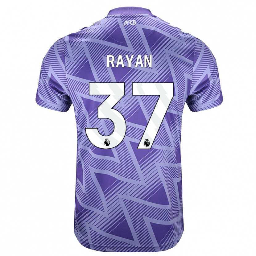 Danxen Homem Camisola Rayan Vitor Simplício Rocha #37 Palevioletred Branco Alternativa 2026/27 Camisa Brasil