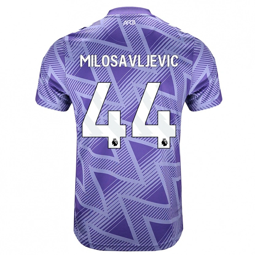 Danxen Homem Camisola Veljko Milosavljevic #44 Palevioletred Branco Alternativa 2026/27 Camisa Brasil