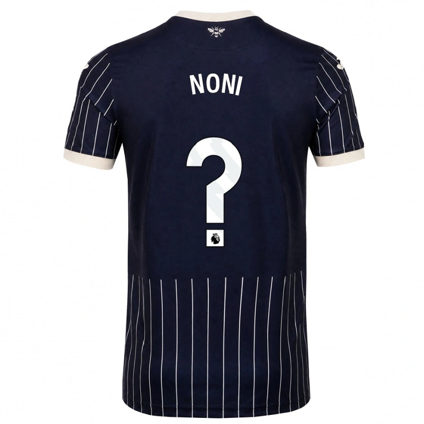 Danxen Homem Camisola Andrew Noni #0 Preto Branco Alternativa 2026/27 Camisa Brasil