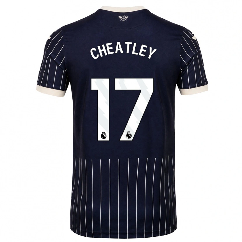 Danxen Homem Camisola Ashley Cheatley #17 Preto Branco Alternativa 2026/27 Camisa Brasil