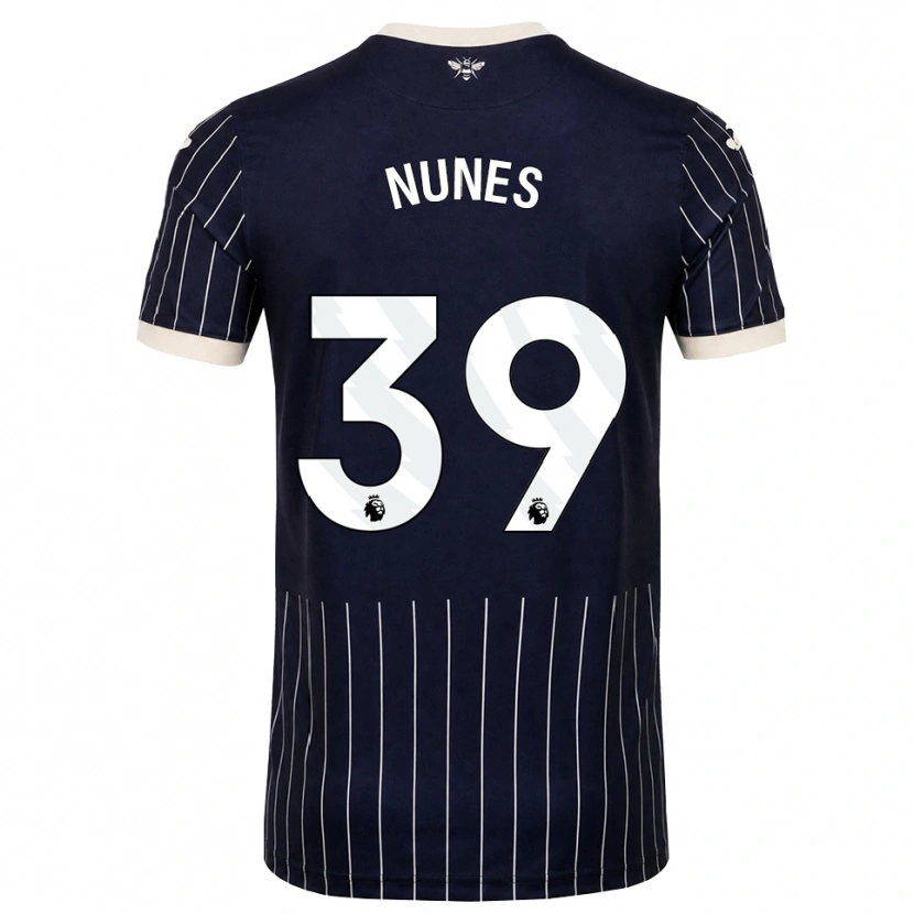 Danxen Homem Camisola Gustavo Nunes #39 Preto Branco Alternativa 2026/27 Camisa Brasil