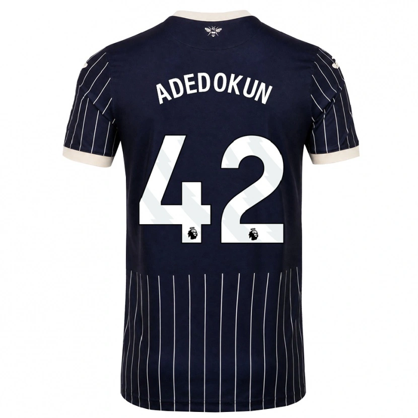 Danxen Homem Camisola Val Adedokun #42 Preto Branco Alternativa 2026/27 Camisa Brasil