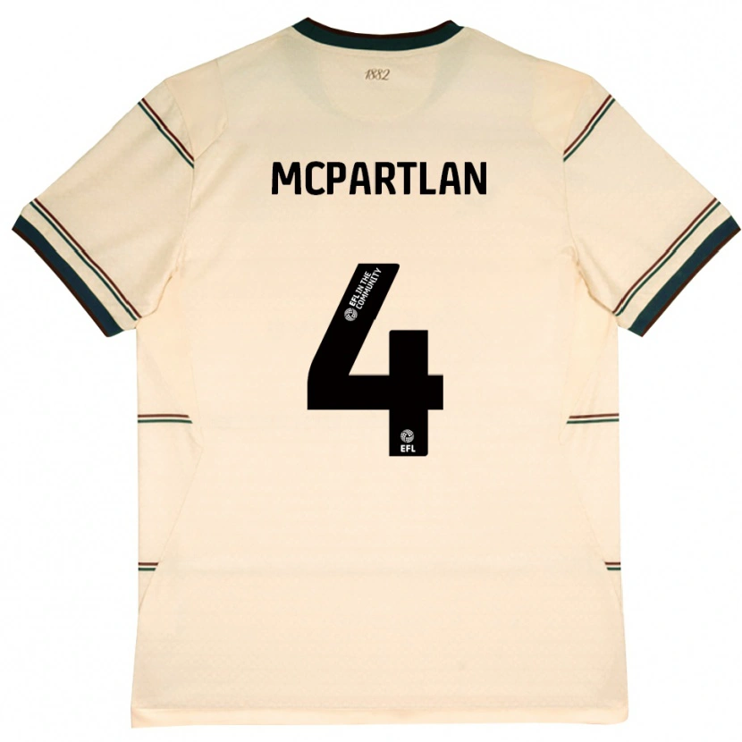 Danxen Homem Camisola Brenna Mcpartlan #4 Beige Borgonha Alternativa 2026/27 Camisa Brasil