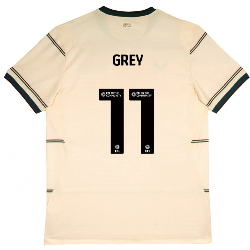 Danxen Homem Camisola Anna Grey #11 Beige Borgonha Alternativa 2026/27 Camisa Brasil