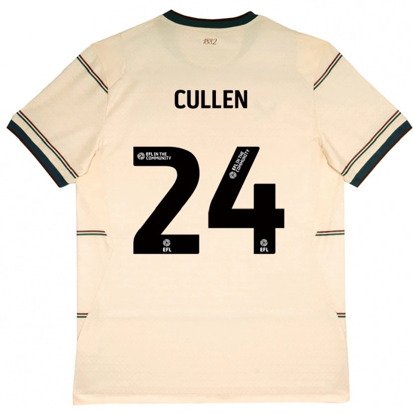 Danxen Homem Camisola Josh Cullen #24 Beige Borgonha Alternativa 2026/27 Camisa Brasil