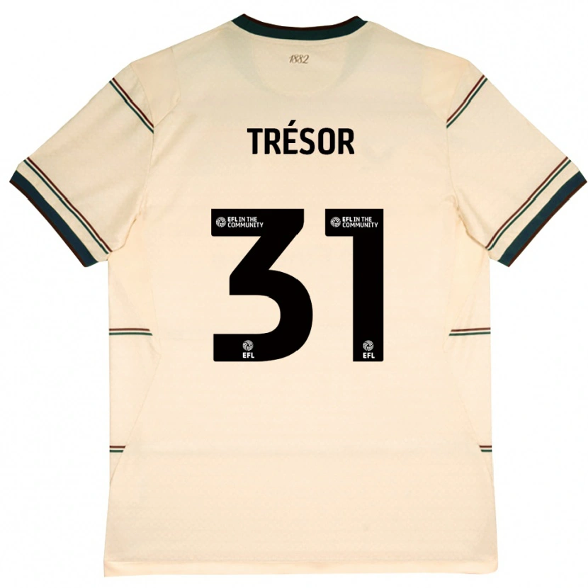 Danxen Homem Camisola Mike Tresor #31 Beige Borgonha Alternativa 2026/27 Camisa Brasil