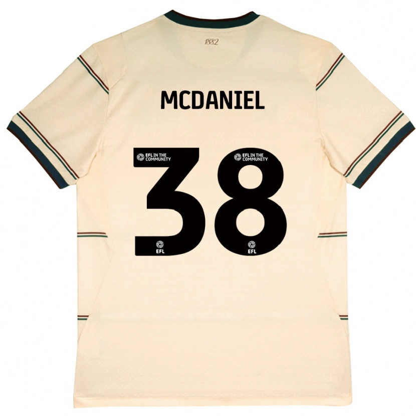Danxen Homem Camisola Louise Mcdaniel #38 Beige Borgonha Alternativa 2026/27 Camisa Brasil