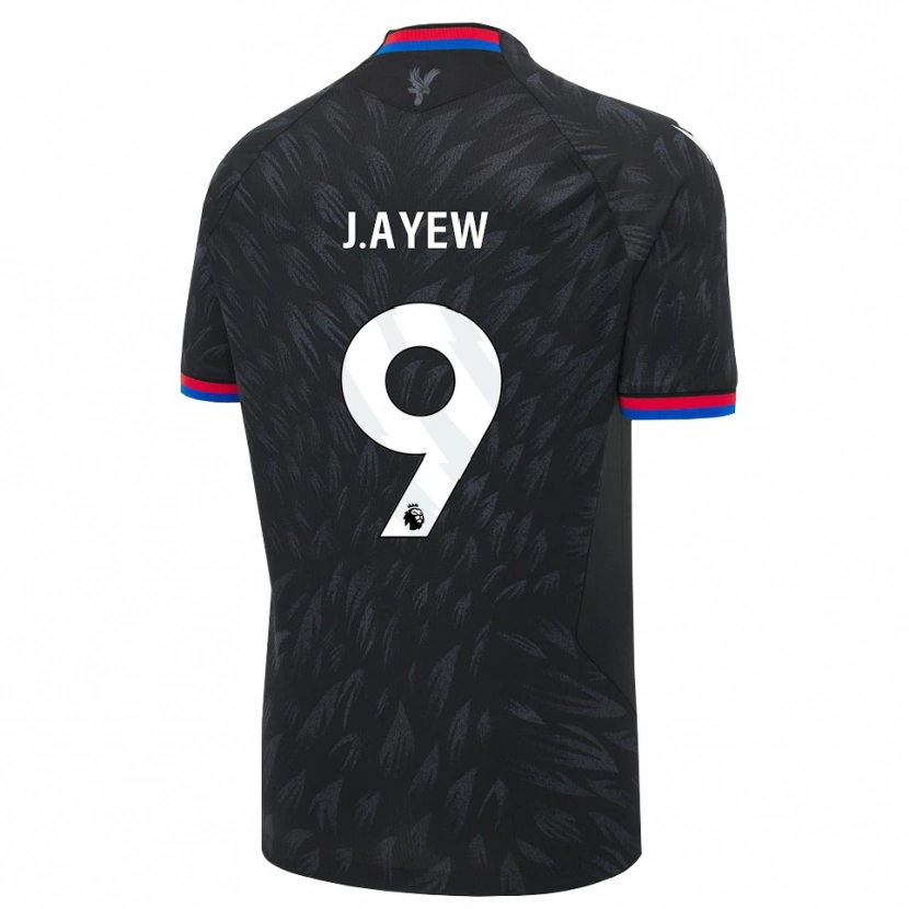Danxen Homem Camisola Jordan Ayew #9 Preto Azul Vermelho Alternativa 2026/27 Camisa Brasil