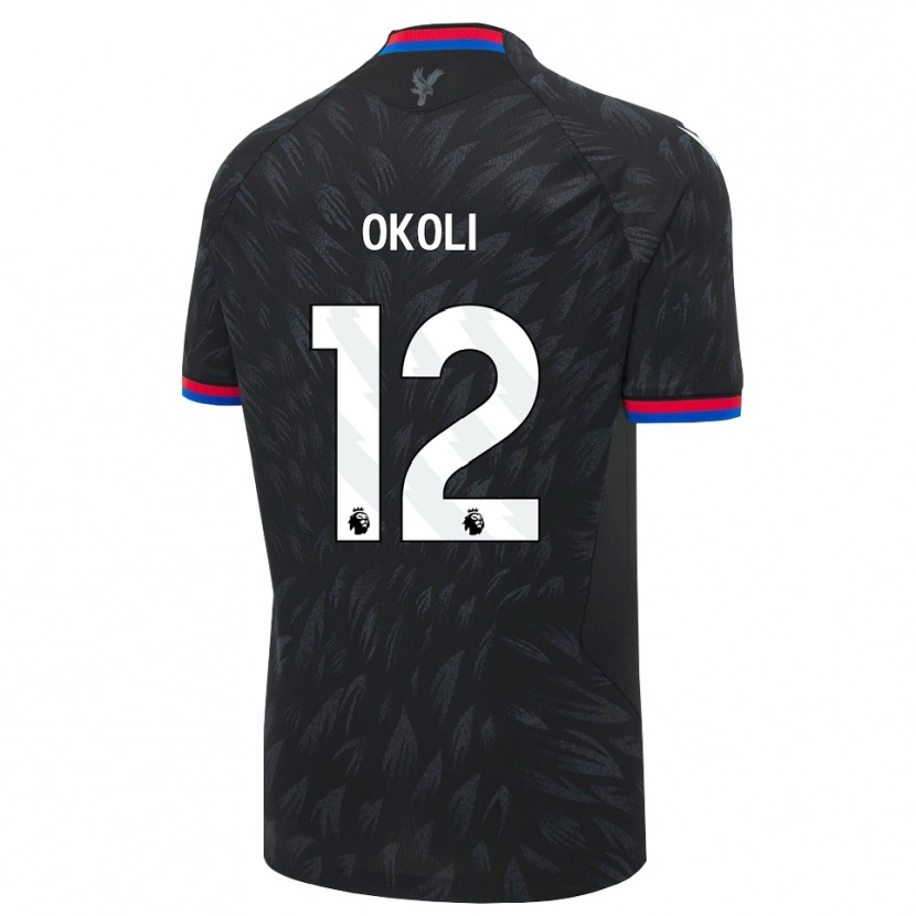 Danxen Homem Camisola Chuks Okoli #12 Preto Azul Vermelho Alternativa 2026/27 Camisa Brasil