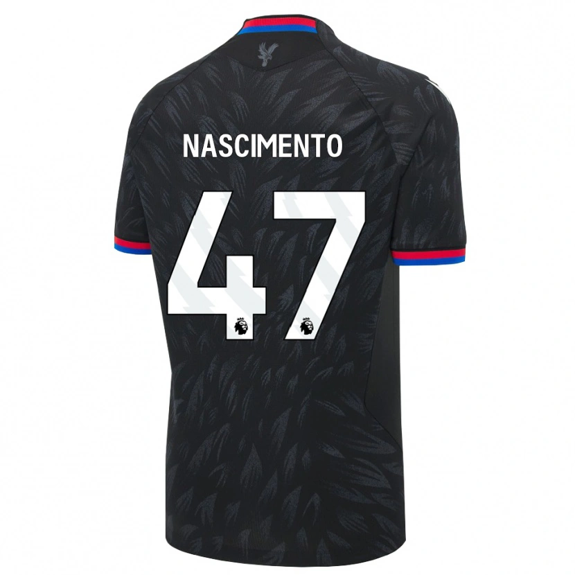 Danxen Homem Camisola Adler Nascimento #47 Preto Azul Vermelho Alternativa 2026/27 Camisa Brasil
