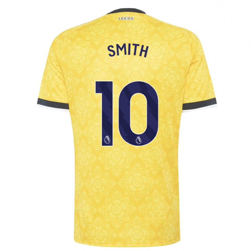 Danxen Homem Camisola Kathryn Smith #10 Amarelo Branco Preto Alternativa 2026/27 Camisa Brasil