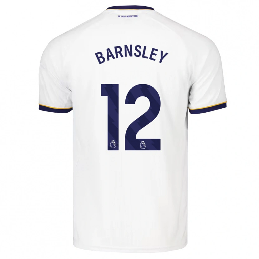 Danxen Homem Camisola Fraser Barnsley #12 Midnightblue Branco Amarelo Alternativa 2026/27 Camisa Brasil
