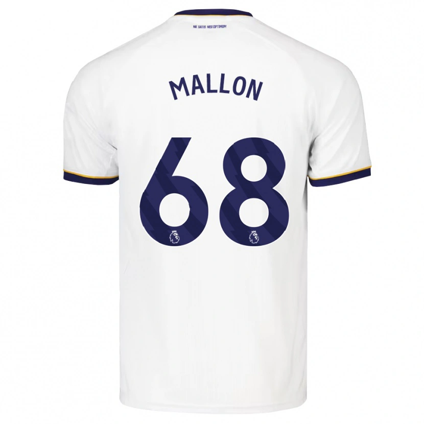 Danxen Homem Camisola Mathew Mallon #68 Midnightblue Branco Amarelo Alternativa 2026/27 Camisa Brasil