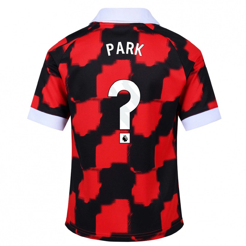 Danxen Homem Camisola Damon Park #0 Vermelho Branco Preto Alternativa 2026/27 Camisa Brasil