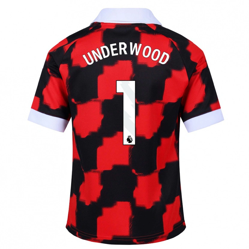 Danxen Homem Camisola Marco Underwood #1 Vermelho Branco Preto Alternativa 2026/27 Camisa Brasil
