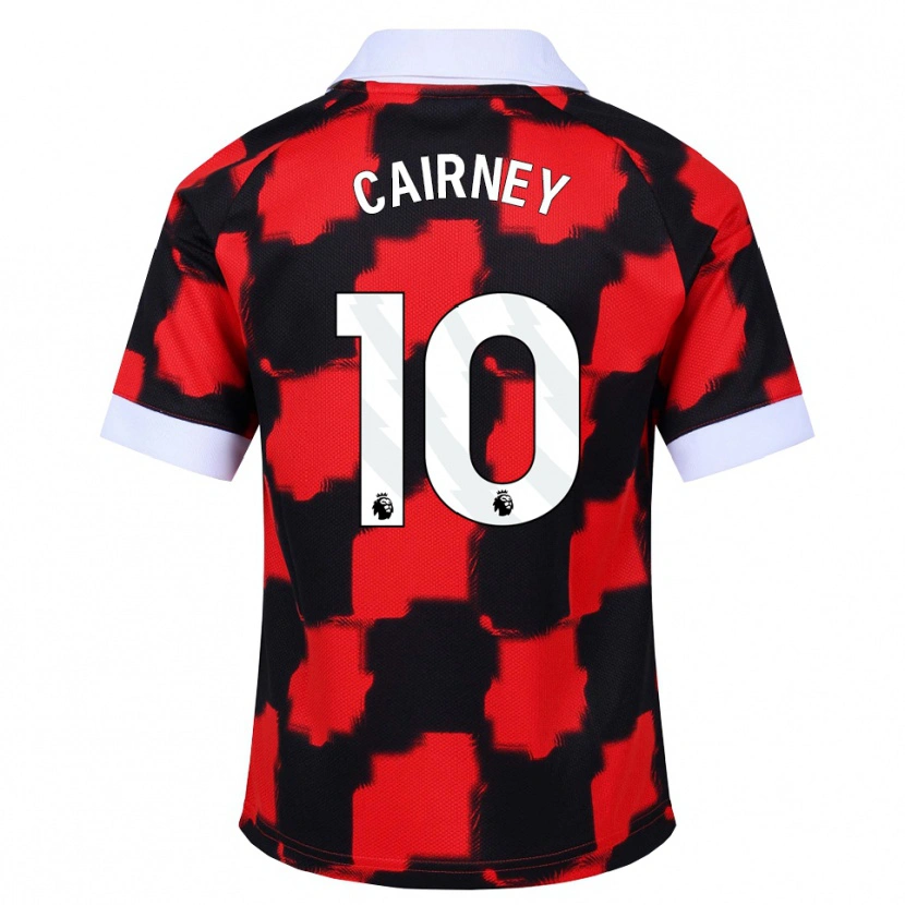 Danxen Homem Camisola Tom Cairney #10 Vermelho Branco Preto Alternativa 2026/27 Camisa Brasil