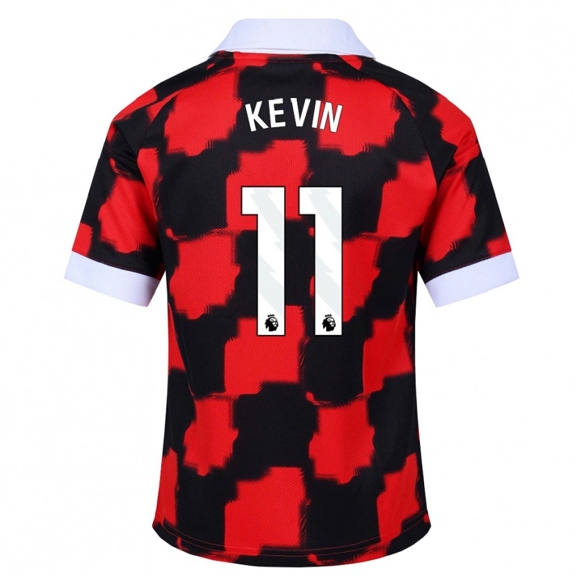 Danxen Homem Camisola Kevin Santos Lopes De Macedo #11 Vermelho Branco Preto Alternativa 2026/27 Camisa Brasil