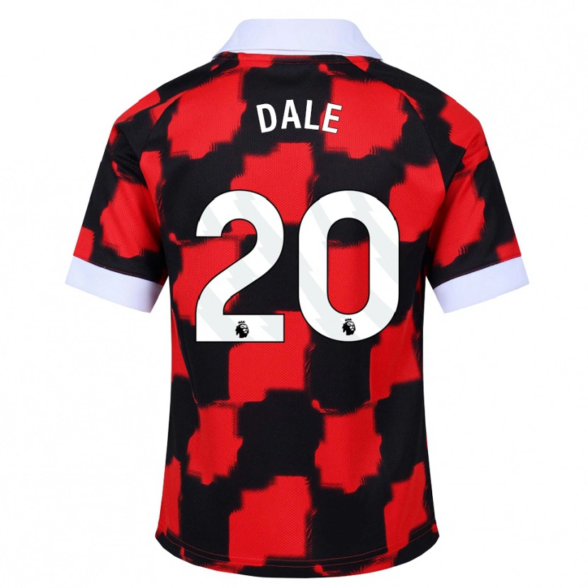 Danxen Homem Camisola Olivia Dale #20 Vermelho Branco Preto Alternativa 2026/27 Camisa Brasil