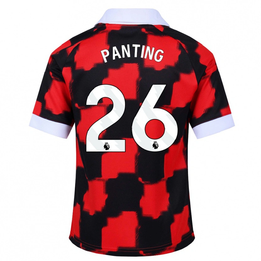 Danxen Homem Camisola Rachel Panting #26 Vermelho Branco Preto Alternativa 2026/27 Camisa Brasil