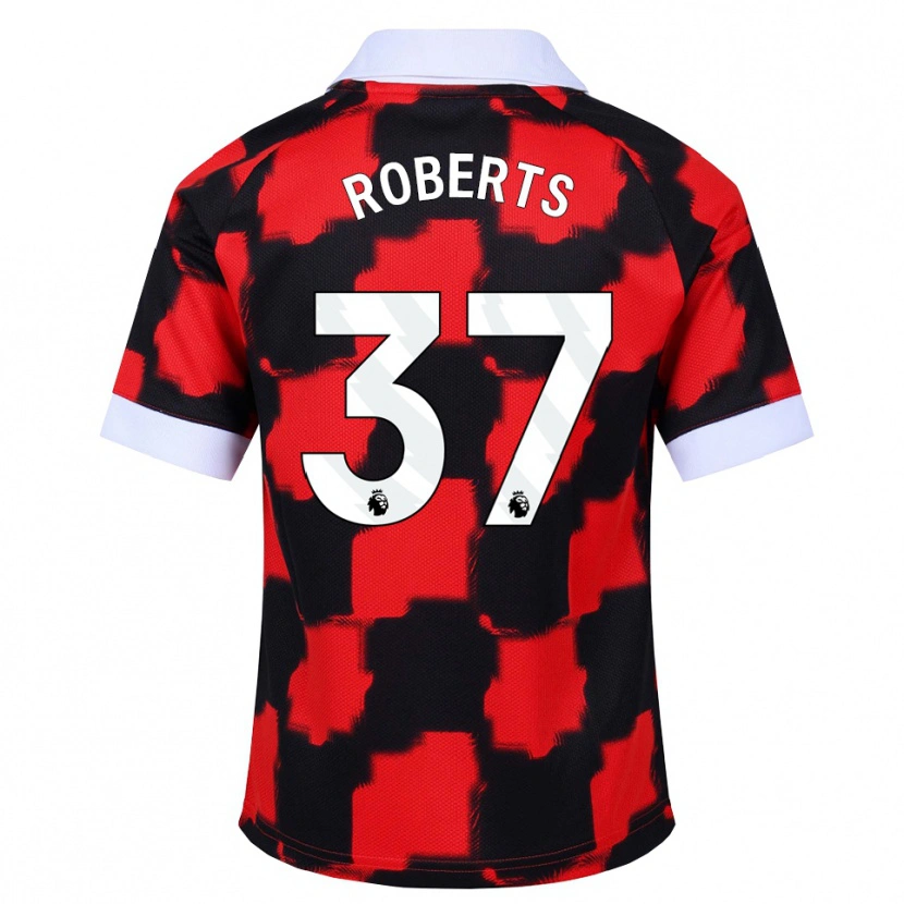 Danxen Homem Camisola Sophia Roberts #37 Vermelho Branco Preto Alternativa 2026/27 Camisa Brasil