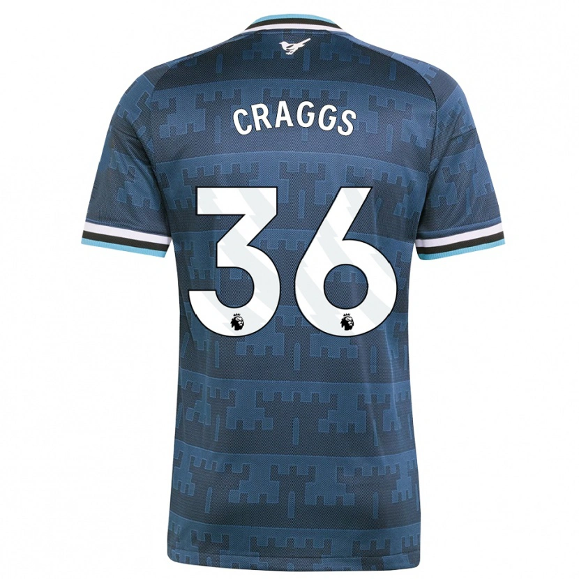 Danxen Homem Camisola Luke Craggs #36 Amarelo Preto Azul Alternativa 2026/27 Camisa Brasil