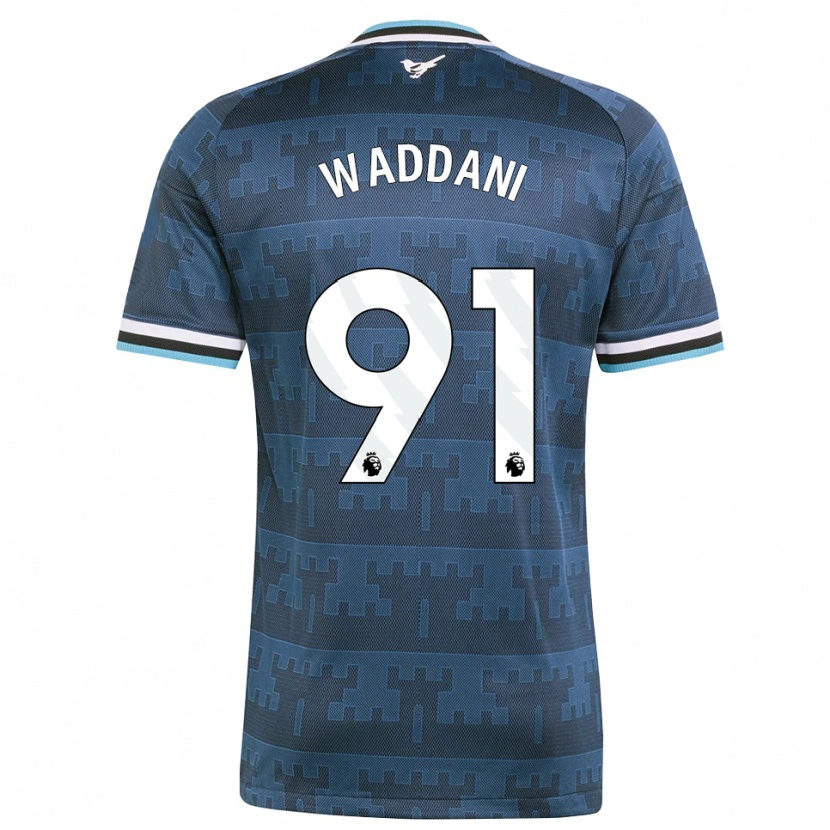 Danxen Homem Camisola Mohamed Waddani #91 Amarelo Preto Azul Alternativa 2026/27 Camisa Brasil