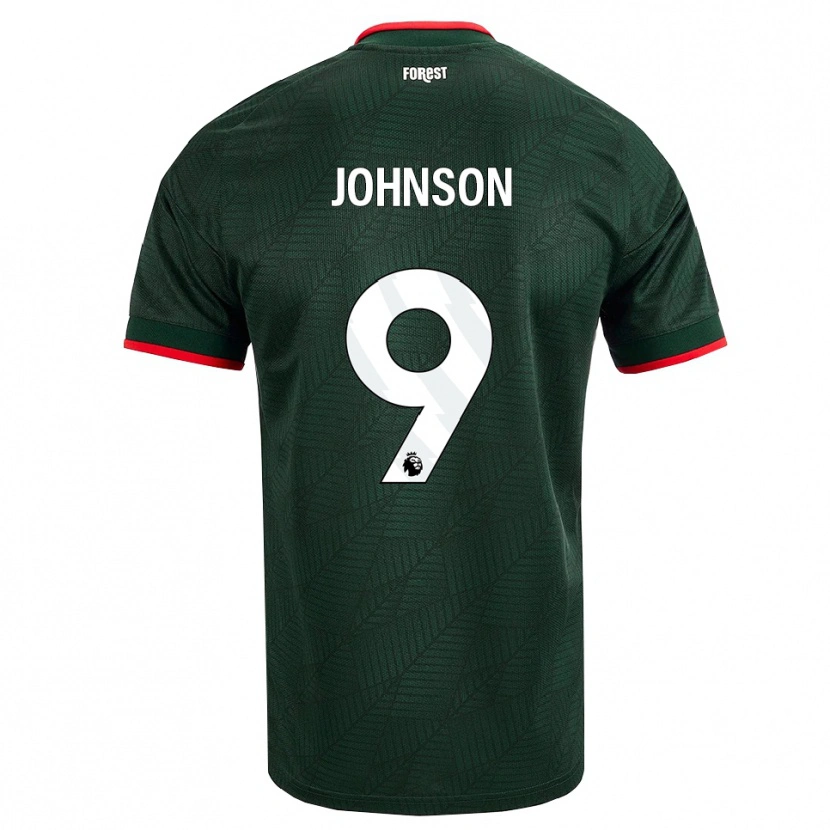 Danxen Homem Camisola Melissa Johnson #9 Verde Escuro Vermelho Alternativa 2026/27 Camisa Brasil