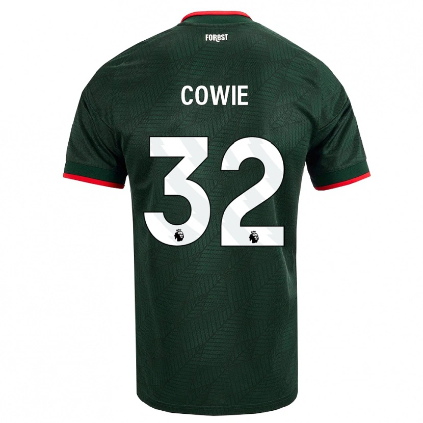 Danxen Homem Camisola Abi Cowie #32 Verde Escuro Vermelho Alternativa 2026/27 Camisa Brasil