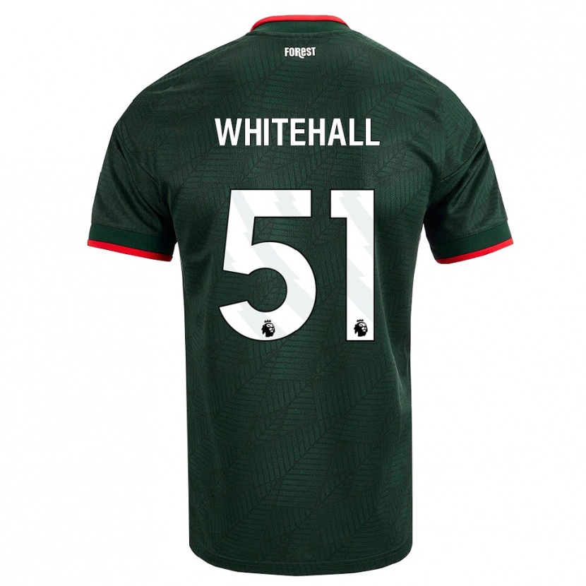 Danxen Homem Camisola Archie Whitehall #51 Verde Escuro Vermelho Alternativa 2026/27 Camisa Brasil