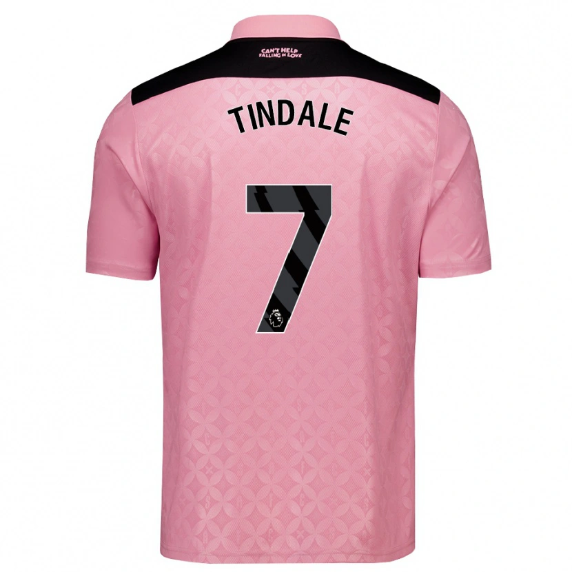 Danxen Homem Camisola Charlie Dinsdale #7 Lightpink Preto Alternativa 2026/27 Camisa Brasil