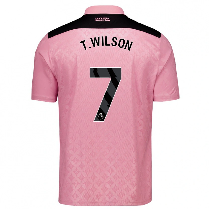 Danxen Homem Camisola Triziano Wilson #7 Lightpink Preto Alternativa 2026/27 Camisa Brasil