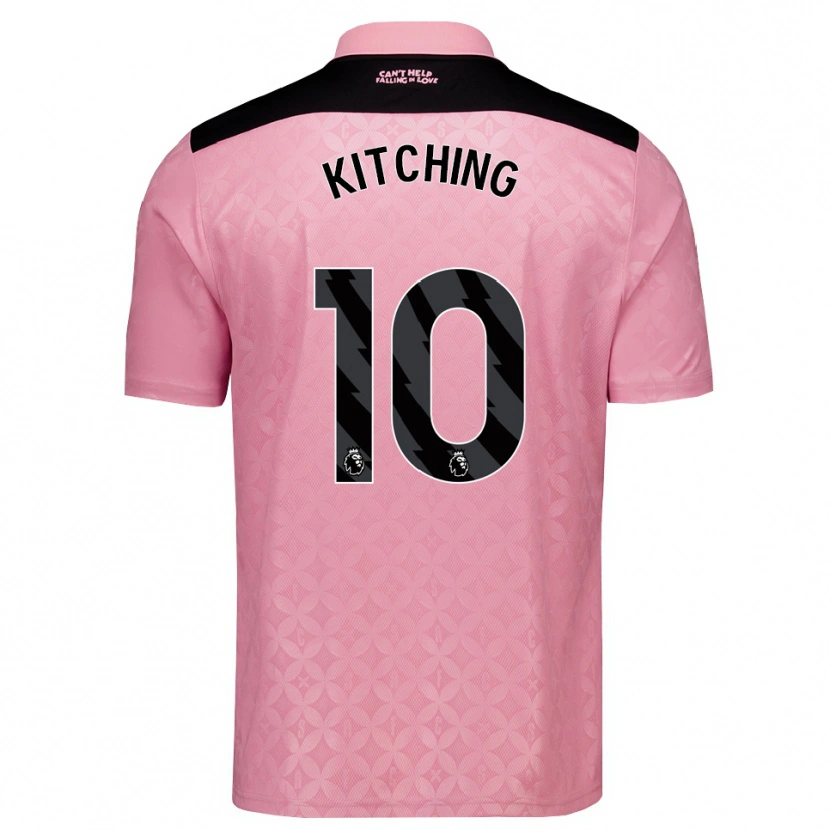 Danxen Homem Camisola Katie Kitching #10 Lightpink Preto Alternativa 2026/27 Camisa Brasil