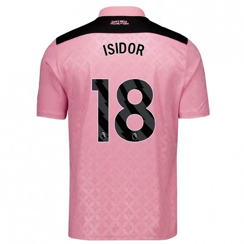 Danxen Homem Camisola Wilson Isidor #18 Lightpink Preto Alternativa 2026/27 Camisa Brasil