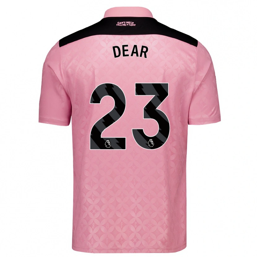 Danxen Homem Camisola Jenna Dear #23 Lightpink Preto Alternativa 2026/27 Camisa Brasil