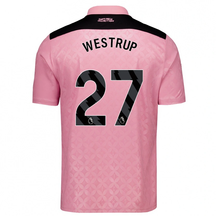 Danxen Homem Camisola Brianna Westrup #27 Lightpink Preto Alternativa 2026/27 Camisa Brasil
