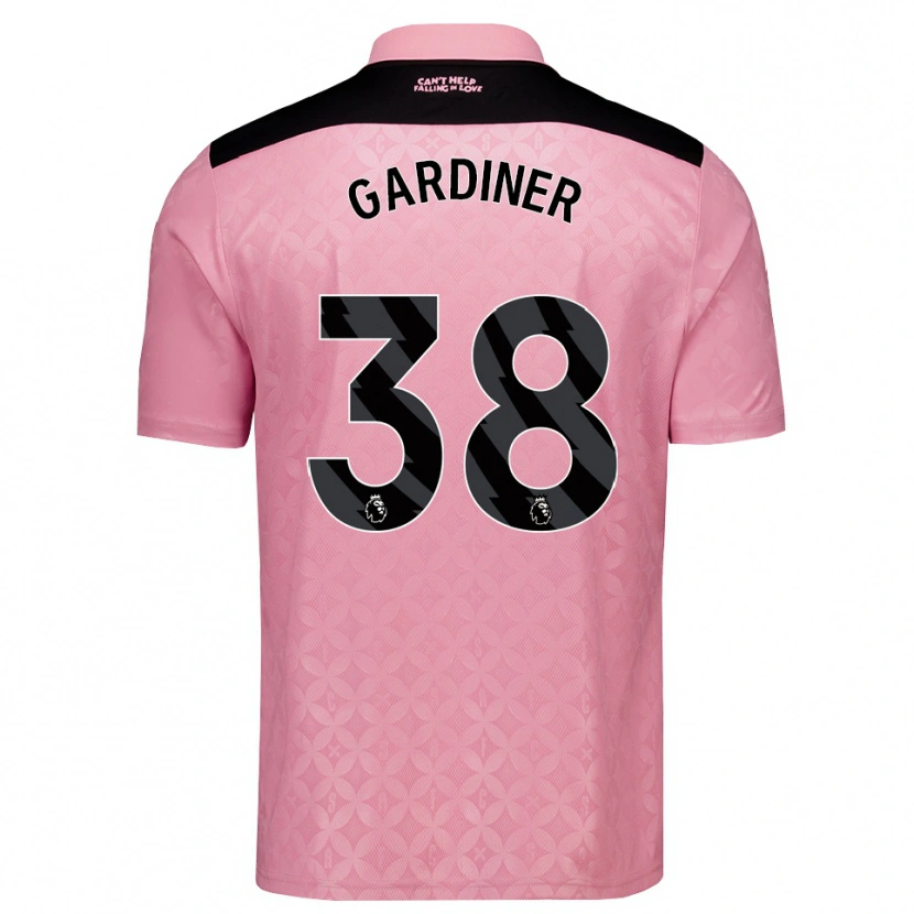 Danxen Homem Camisola Harry Gardiner #38 Lightpink Preto Alternativa 2026/27 Camisa Brasil