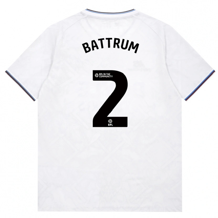 Danxen Homem Camisola Ryan Battrum #2 Borgonha Branco Alternativa 2026/27 Camisa Brasil
