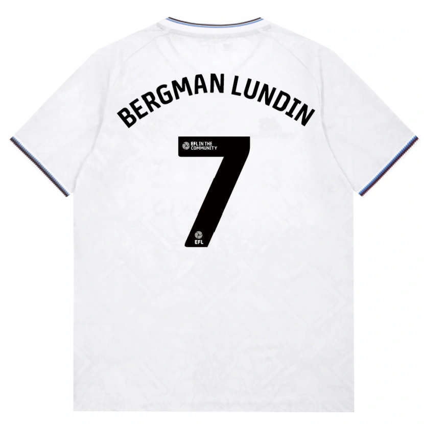 Danxen Homem Camisola Marika Bergman-Lundin #7 Borgonha Branco Alternativa 2026/27 Camisa Brasil