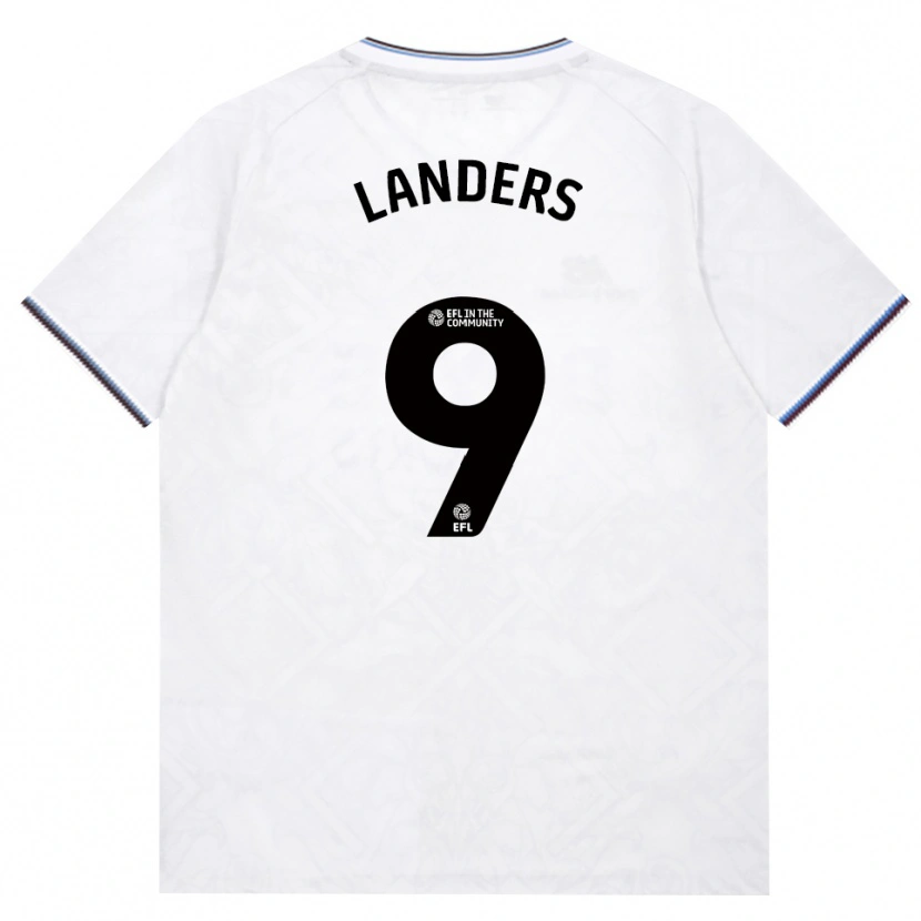 Danxen Homem Camisola Josh Landers #9 Borgonha Branco Alternativa 2026/27 Camisa Brasil