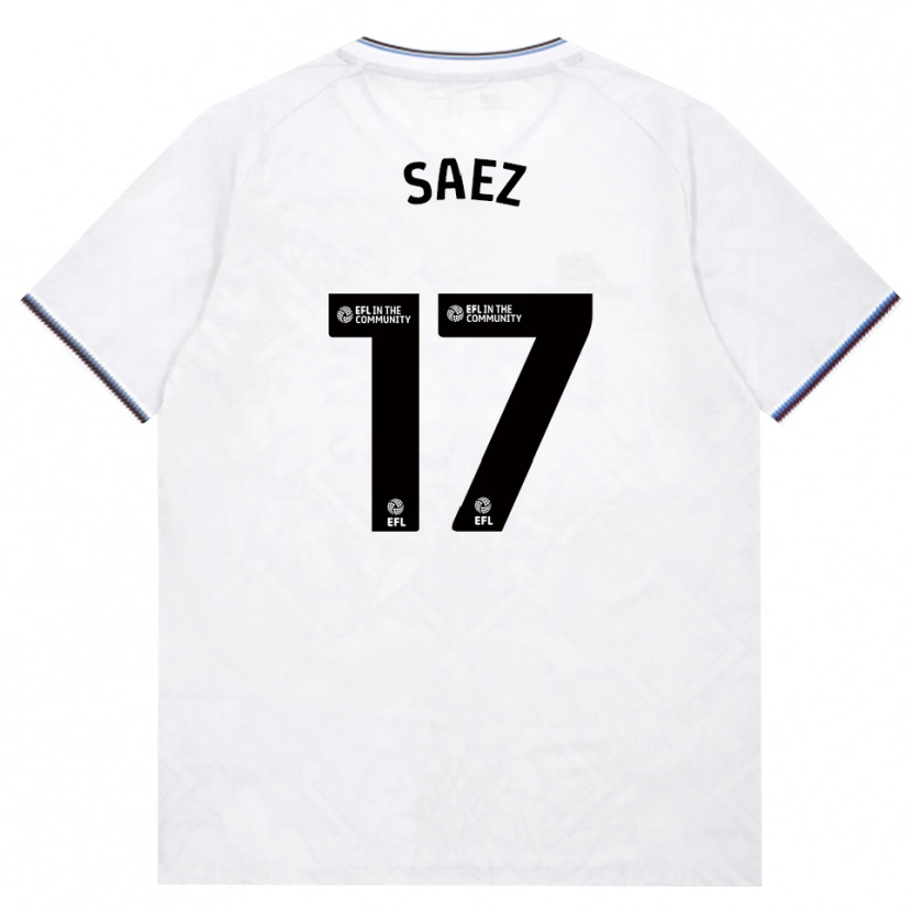 Danxen Homem Camisola Camila Sáez #17 Borgonha Branco Alternativa 2026/27 Camisa Brasil