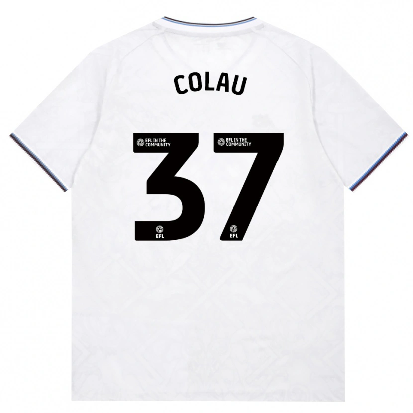 Danxen Homem Camisola Dimitri Colau #37 Borgonha Branco Alternativa 2026/27 Camisa Brasil