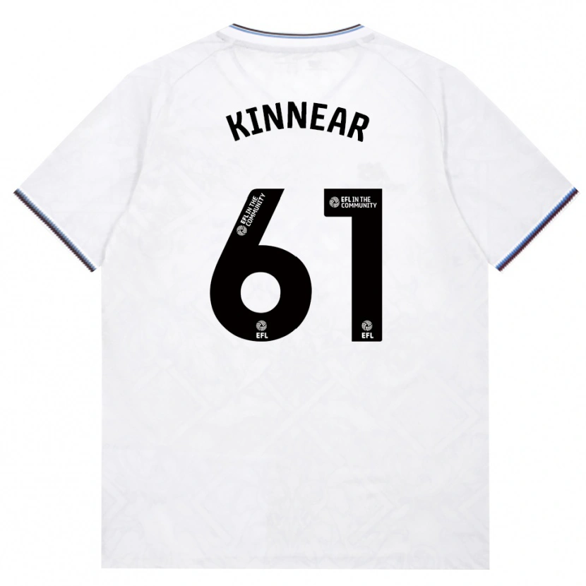 Danxen Homem Camisola Brian Kinnear #61 Borgonha Branco Alternativa 2026/27 Camisa Brasil
