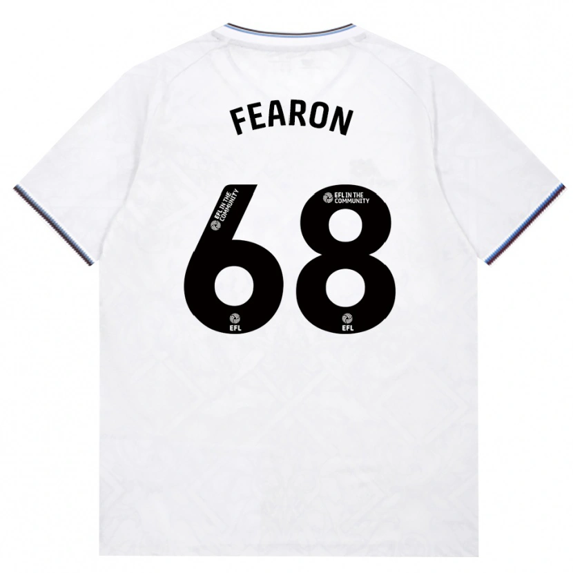 Danxen Homem Camisola Preston Fearon #68 Borgonha Branco Alternativa 2026/27 Camisa Brasil