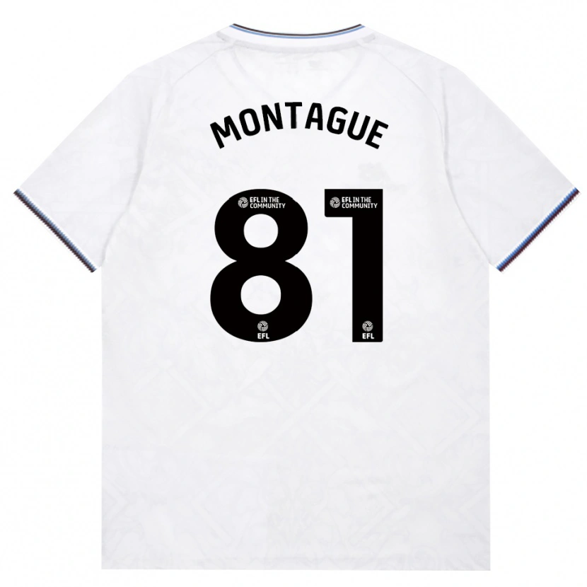 Danxen Homem Camisola Harry Montague #81 Borgonha Branco Alternativa 2026/27 Camisa Brasil