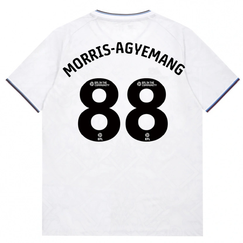 Danxen Homem Camisola Reggie Morris-Agyemang #88 Borgonha Branco Alternativa 2026/27 Camisa Brasil