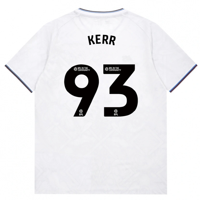 Danxen Homem Camisola Joel Kerr #93 Borgonha Branco Alternativa 2026/27 Camisa Brasil
